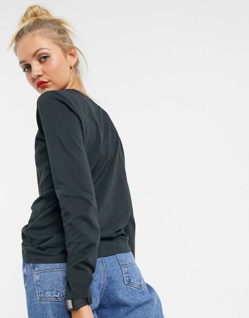 Polo Ralph Lauren long sleeve t-shirt in black, 2 of 4