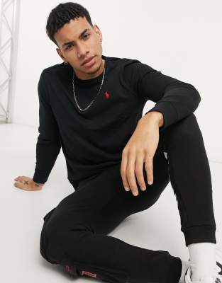 black ralph lauren polo long sleeve