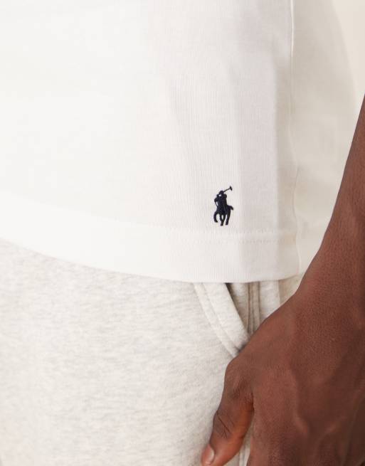 Polo Ralph Lauren - Lot de 2 débardeurs confort à logo emblématique - Blanc, 4 de 5