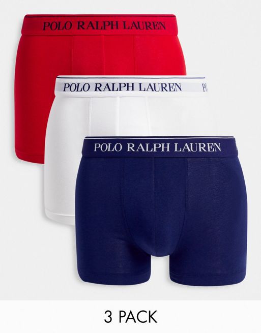 Polo Ralph Lauren - Lot de 3 boxers - Multicolore