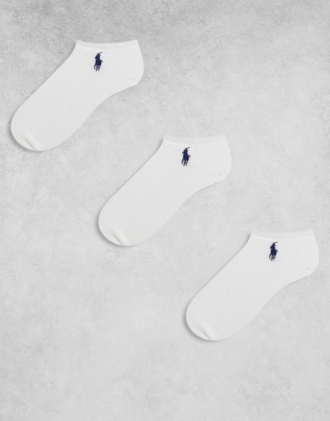 Polo Ralph Lauren - Lot de 3 paires de chaussettes invisibles - Blanc - view 1