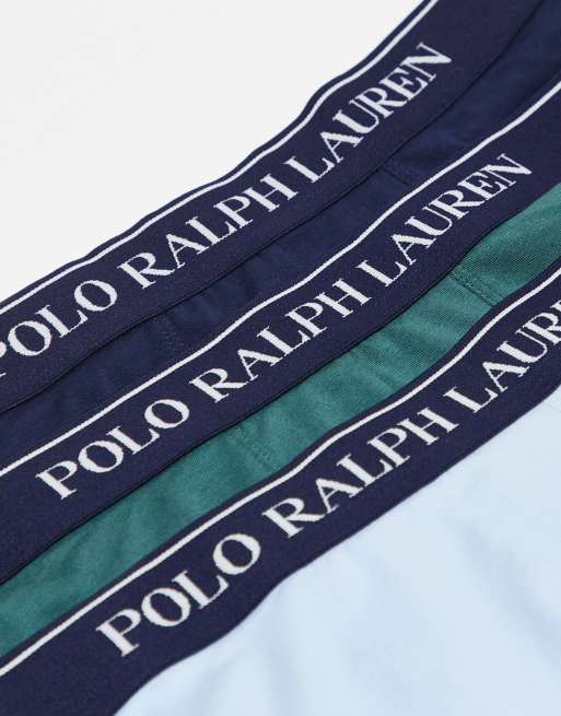 Polo Ralph Lauren - Lot de 3 boxers avec taille à logo - Multicolore, 2 de 3