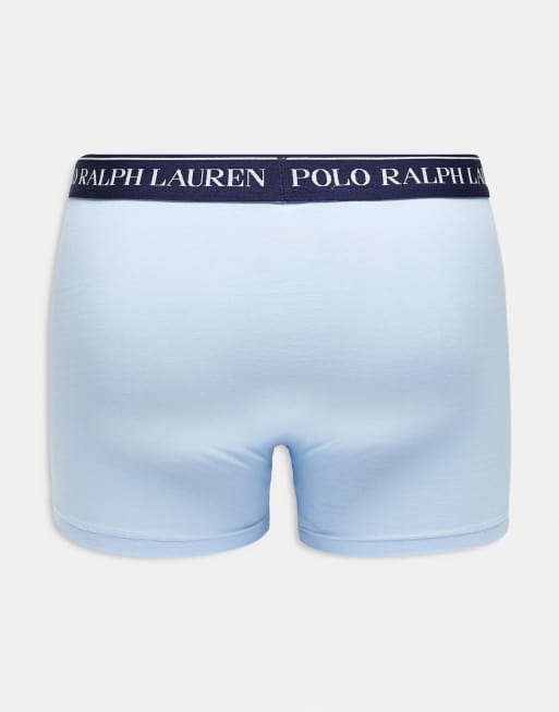 Polo Ralph Lauren - Lot de 3 boxers avec taille à logo - Multicolore, 3 de 3