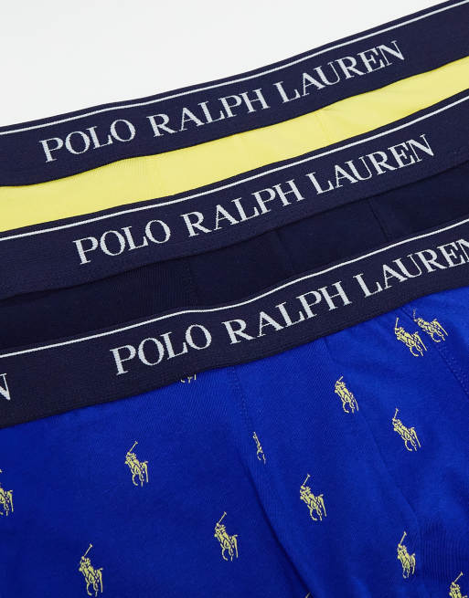 Polo Ralph Lauren Jaune Et Bleu Marin Polo Ralph Lauren Lot De