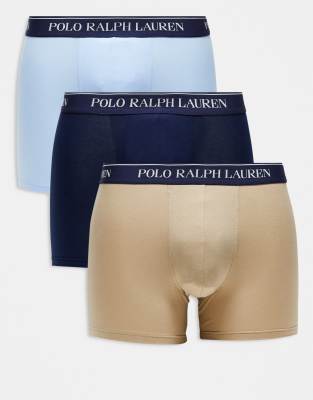 Polo Ralph Lauren - Lot de 3 boxers - Multicolore