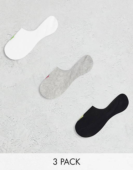 Polo Ralph Lauren - Lot de 3 paires de socquettes invisibles à