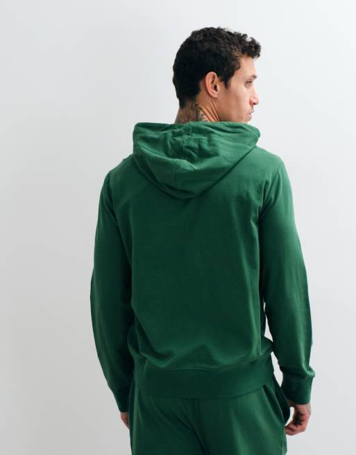 Polo Ralph Lauren lounge hoodie in green, 2 of 5