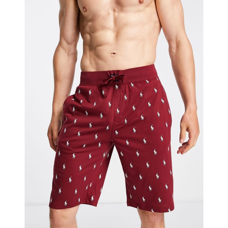 Polo shorts pony outlet all over