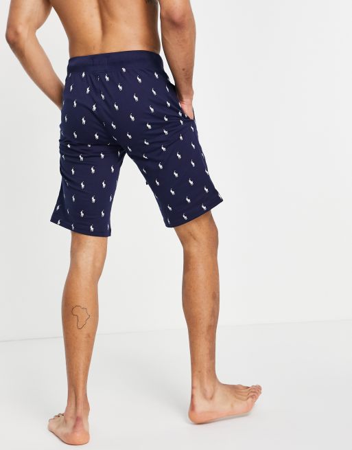 Ralph lauren polo shorts cheap with logo all over