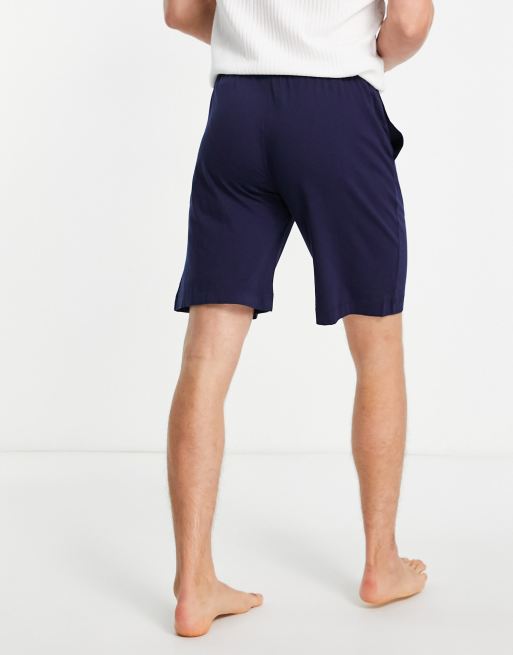 Navy hot sale lounge shorts