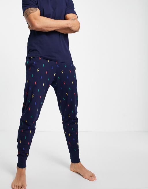 polo sweatpants navy blue