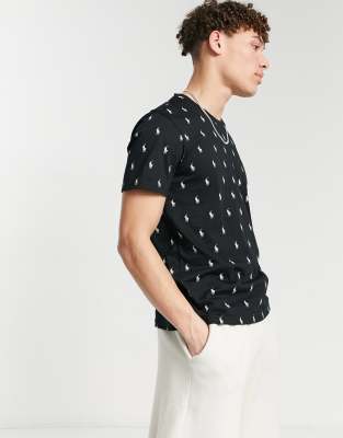 all over pony polo shirt