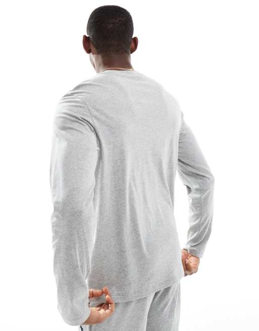 Polo Ralph Lauren lounge t-shirt in grey, 2 of 4