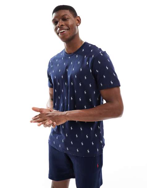 Polo Ralph Lauren – Lounge-T-Shirt in Marineblau - view 1