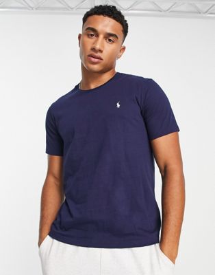 Polo Ralph Lauren lounge t-shirt in navy with logo | ASOS
