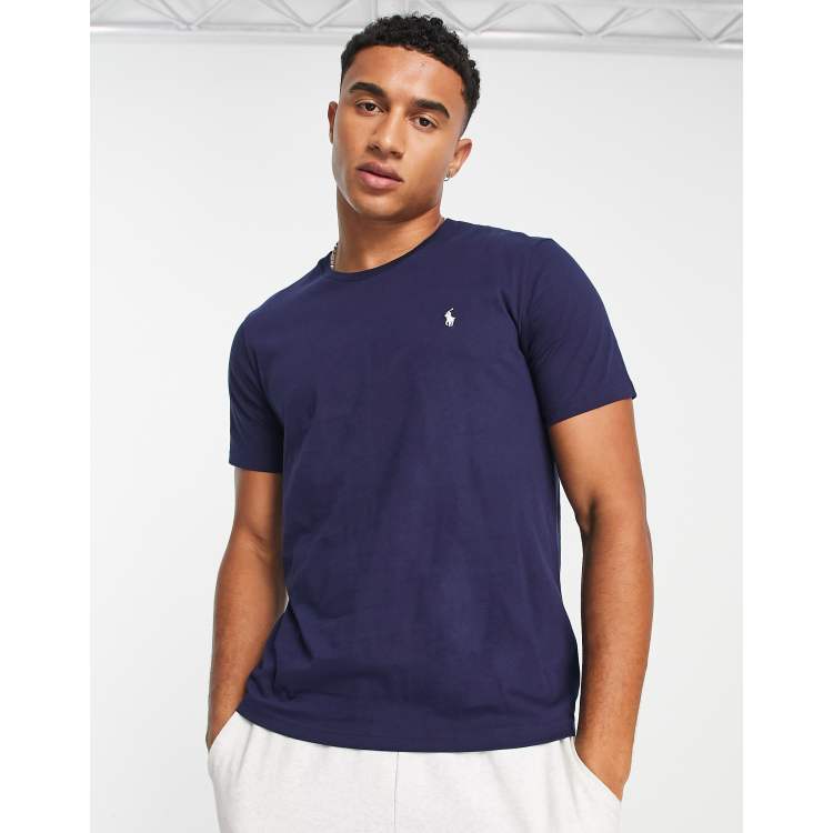 Polo Ralph Lauren lounge t shirt in navy with logo