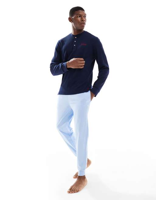 Polo Ralph Lauren lounge t-shirt in navy, 3 of 4