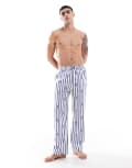 [Polo Ralph Lauren] Polo Ralph Lauren lounge trackies in blue S Blue stripe