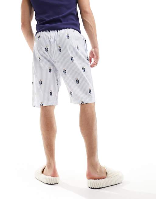 Ralph lauren allover pony hot sale shorts