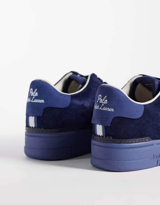 Polo Ralph Lauren Low-Top-Sneaker in Marineblau, 4 von 5