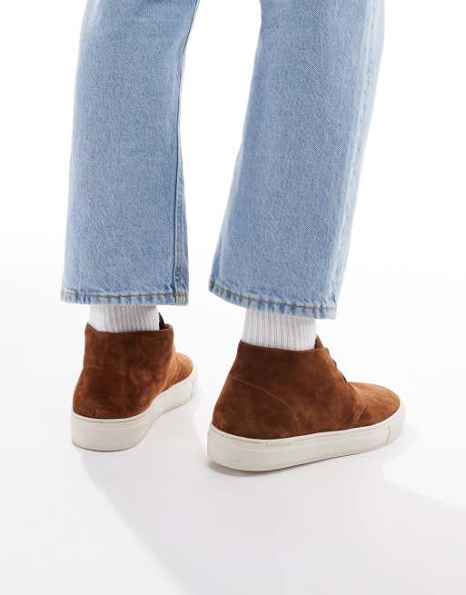 Polo Ralph Lauren Lux chukka boots in brown, 3 of 4