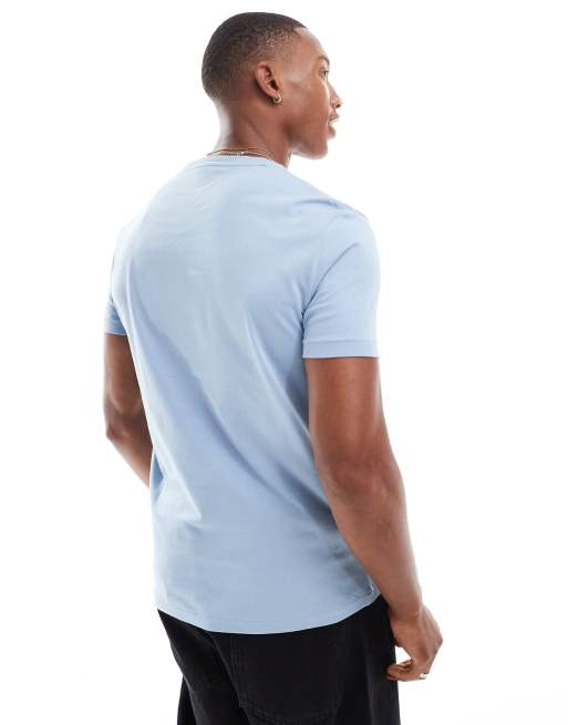 Polo Ralph Lauren - Lyseblå T-shirt med ikon-logo, 3 af 4