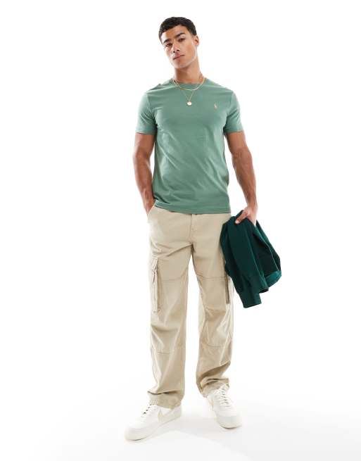 Polo Ralph Lauren - Lyseblå T-shirt med ikonlogo, 2 af 4