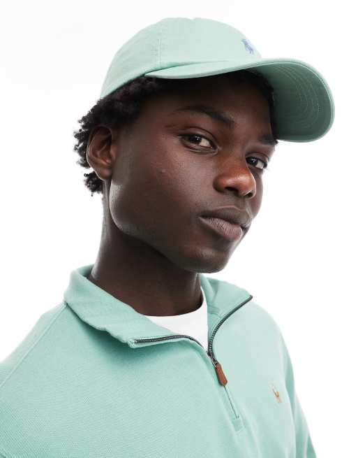 Polo Ralph Lauren - Lysegrøn baseballcap i twill med ikonlogo, 4 af 4