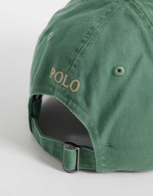 Polo Ralph Lauren - Lysegrøn baseballcap i twill med ikonlogo, 2 af 3