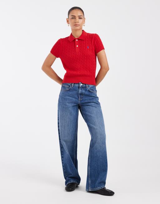 Polo Ralph Lauren - Maglione a maniche corte rosso, 2 di 4