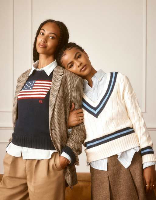 Maglia a righe ralph lauren sale