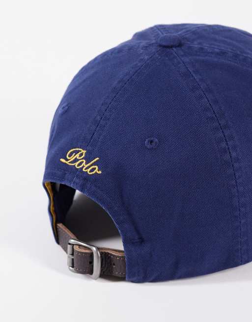 Polo Ralph Lauren – Marinblå baseballkeps med polotryck, 2 av 3