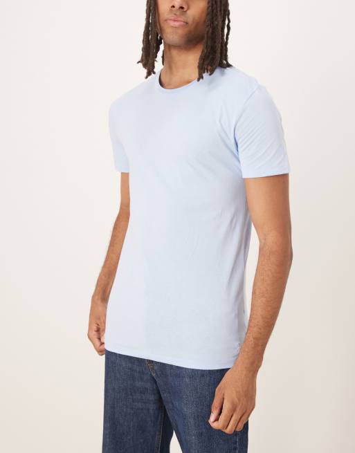 Polo Ralph Lauren – Marinblå/blå t-shirts med ikonlogga, 3-pack, 2 av 5