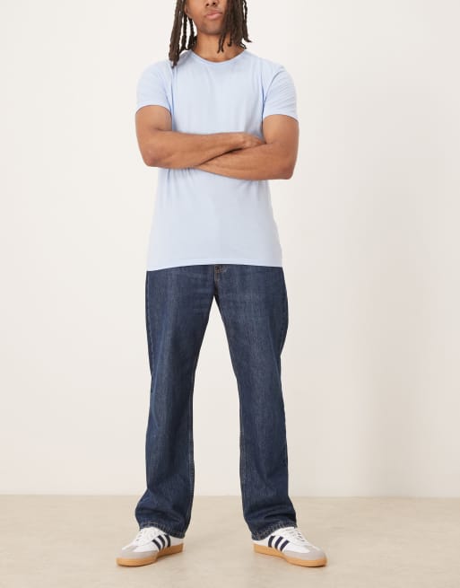 Polo Ralph Lauren – Marinblå/blå t-shirts med ikonlogga, 3-pack, 3 av 5