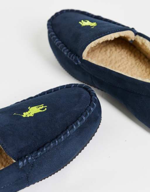 Polo Ralph Lauren – Marinblå mockasiner, 4 av 4