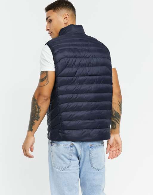 Polo Ralph Lauren – Marinblå pufferväst med spelarlogga i nylon, 2 av 4