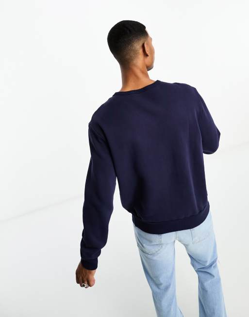Polo Ralph Lauren – Marinblå sweatshirt med volleyboll-logga, 3 av 4