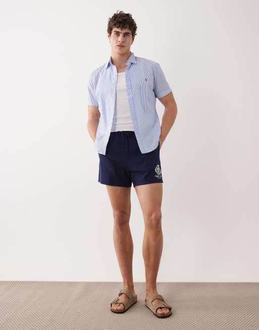 Polo Ralph Lauren - Marineblå sportsshorts i jersey, 2 af 5