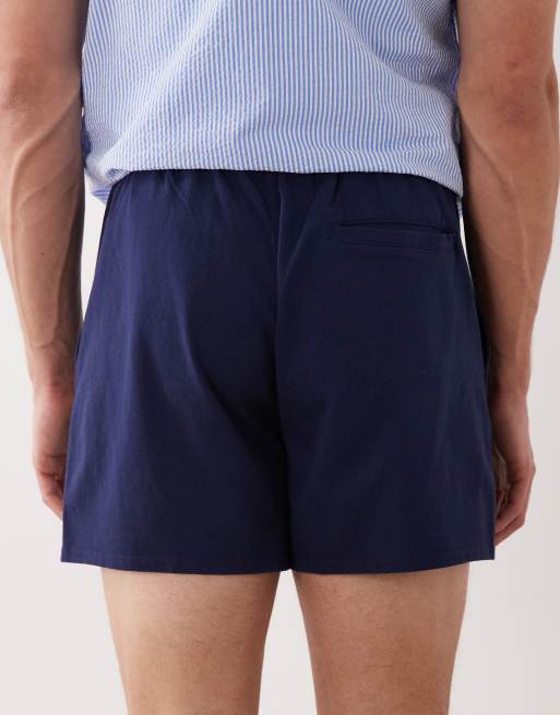 Polo Ralph Lauren - Marineblå sportsshorts i jersey, 5 af 5