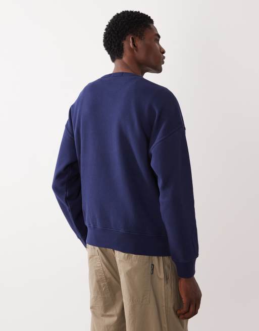 Polo Ralph Lauren - Marineblå sweatshirt med stort logoikon, 3 af 5