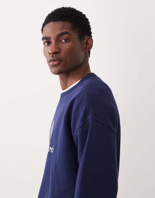Polo Ralph Lauren - Marineblå sweatshirt med stort logoikon, 4 af 5