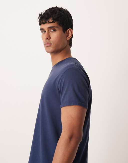 Polo Ralph Lauren - Marineblå T-shirt med tekstlogo, 3 af 5