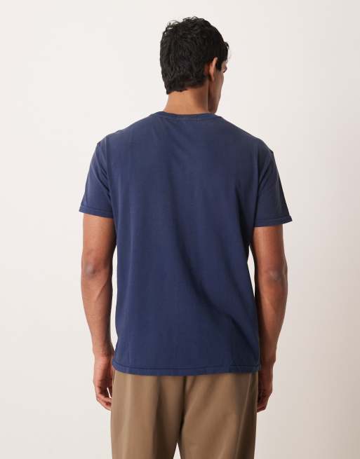 Polo Ralph Lauren - Marineblå T-shirt med tekstlogo, 4 af 5