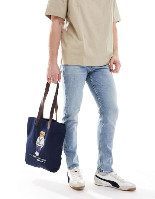 Polo Ralph Lauren - Marineblå tote-taske, 3 af 4