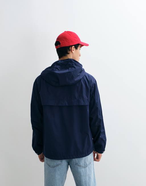 Polo Ralph Lauren - Marineblå vindjakke med hætte, 3 af 5