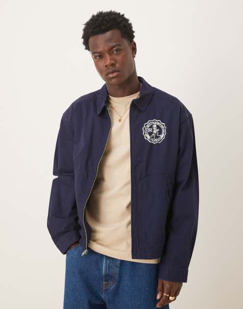 Polo Ralph Lauren - Marineblå vindjakke - view 1