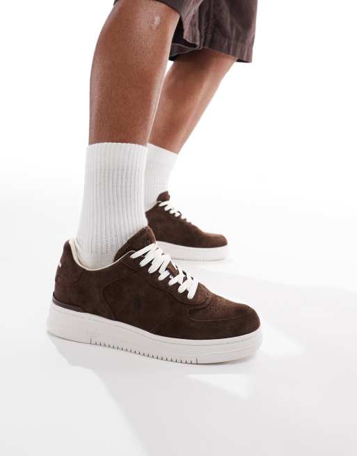 Polo Ralph Lauren – Masters Court – Bruna sneakers i mocka