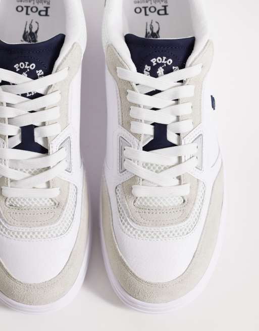 Polo Ralph Lauren – Masters – Court-Sneaker aus Leder in Grau, 3 von 5
