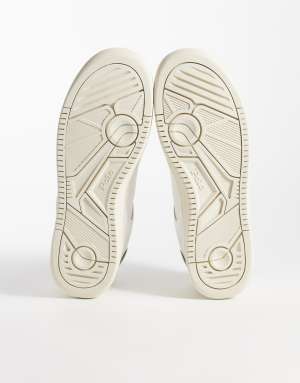 Polo Ralph Lauren masters court sneakers in white