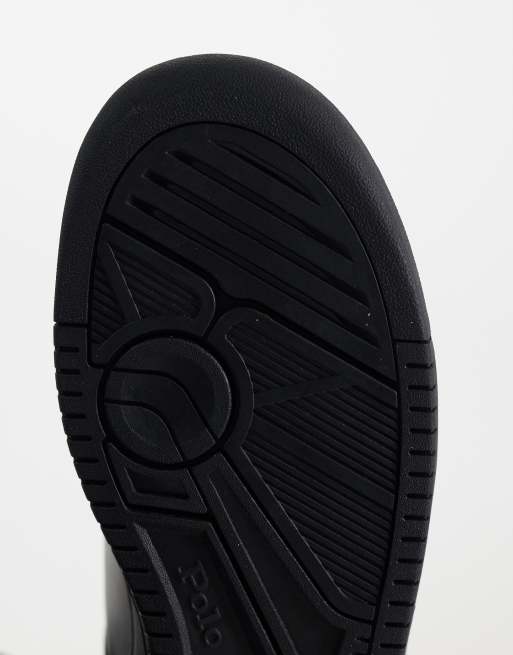 Polo Ralph Lauren - Masters Court - Sorte sneakers med sort Pony-logo, 5 af 5